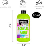 Grass Green Acrylic Paint, Professional 7 Fl Oz Paints - Image 2