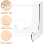 5 Pack Acrylic Display Stand, Plate Stand - Image 3