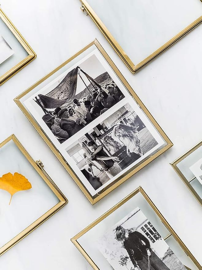 AceList Metal Picture Frames, 5 x 7, Assortment Variety | Ornate clear-pane - Image 3
