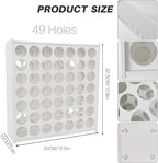 Acrylic Paint Organizer 49 Holes Craft Paint Storage - Image 2
