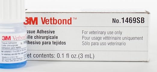 3M Vetbond Tissue Adhesive 0.1 oz – Fast-Acting Veterinary Wound Glue - Image 7