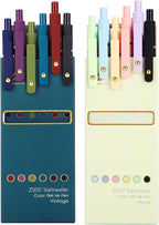 Ddaowanx Colorful Gel Pens, 0.5mm Fine Point Retractable, Colored Pens by Ddaowanx