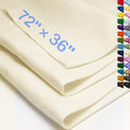 XSEINO Ivory Large Felt Fabric 72" X 36 ", 1.4 mm Thick Soft Felt Fabric Sheet by XSEINOiscreating%EF%BC%81