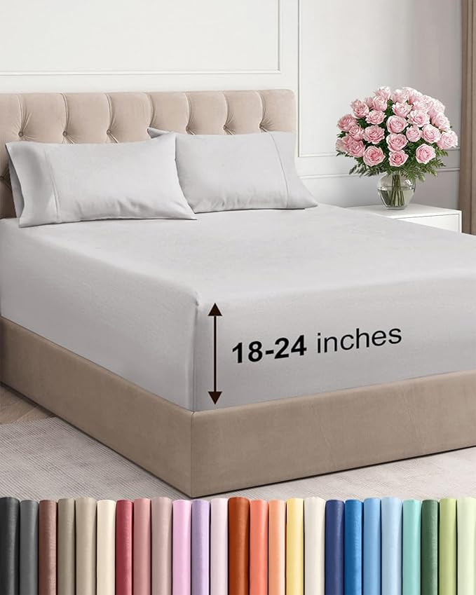 Extra Deep King Sheet Set by CGKUnlimited
