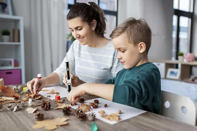 Cordless Glue Pen, Mini Hot Glue Gun, 6s Preheat, Automatic Glue Stick Feeding - Image 8