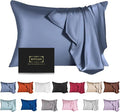 Mulberry Silk Pillowcase for Hair and Skin, Standard Size Cooling Silk Pillow by SIYUAN