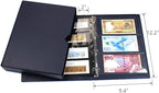 MUDOR Stamp Binder with Slipcase, Empty Stamp Collecting Albums, Stamp Stockbook - Image 5