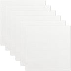 KINGART Stretched White Canvas Set – Square, 14x14 Inch, Triple Gesso Primed – - Image 2