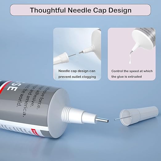 B7000 Jewelry Glue for Jewelry Making, FITTDYHE 2PCS 50ML/1.69 fl oz Clear - Image 2