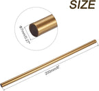 uxcell Mini Hot Glue Sticks for Glue Gun 7mm x 200mm Bronze Gold 12pcs - Image 2