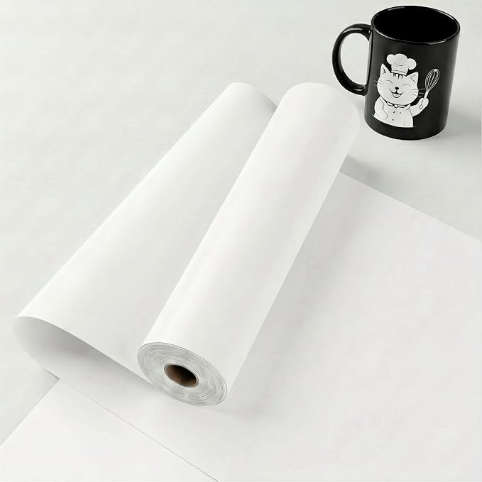 White Permanent Vinyl for Cricut Cutting Machine, Waterproof, Durable White by Unknown