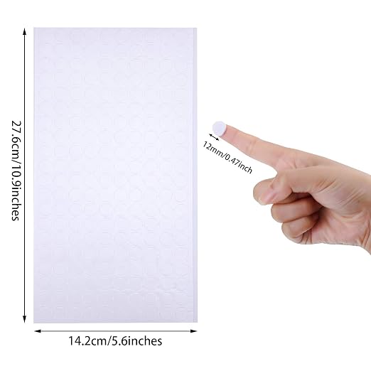 Outus 2400 Pieces Foam Dots Dual-Adhesive 3D Foam Tapes Pop Dots Adhesive Mount - Image 3