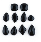 10pcs, Natural Gemstone Cabochon, Wholesale Assorted Flatback Crystals - Image 2