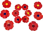 Esweny 12 Flower Stained Glass Mosaic Tiles - Image 6