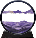 SOFLIY 3D Dynamic Sand Art Liquid Motion, Moving Sand Art Picture Round Glass by Unknown