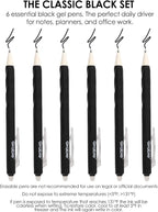 Grabie Erasable Gel Pens, Medium Point 0.7 mm Erasable Pens, Make Mistakes - Image 4