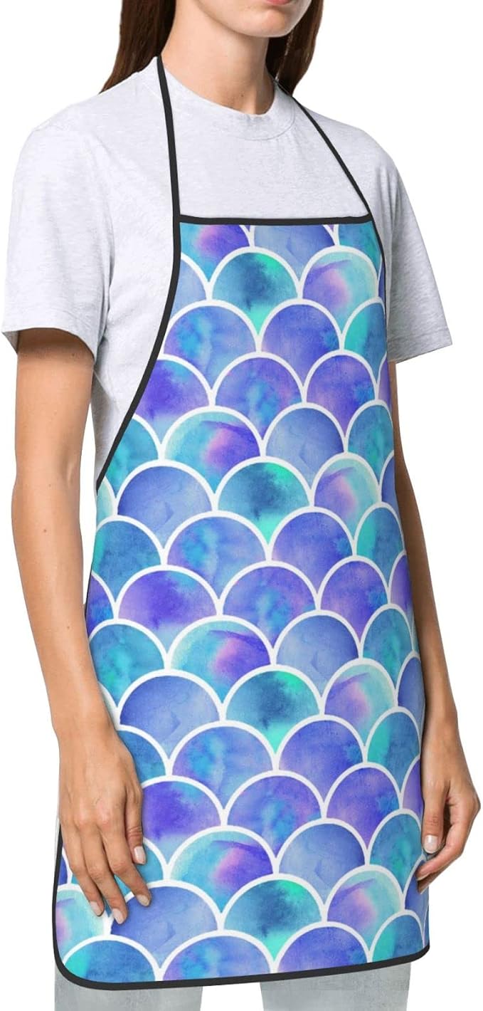 Apron Cooking Chef Work Shop Women Men Baking Decorations Painting Bbq Grilling - Image 4
