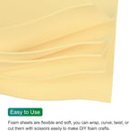 MECCANIXITY EVA Foam Sheets Light Yellow 35.4 Inch x 19.7 Inch 2mm Thick Crafts - Image 3