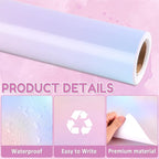 Dreamy Gradient Bulletin Board Paper Roll Pastel Gradient Bulletin Board - Image 4