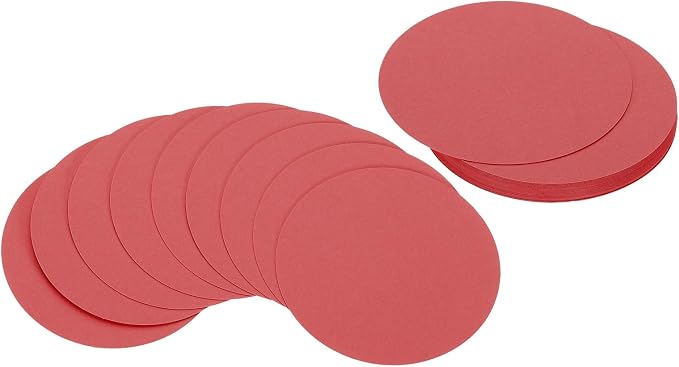 PATIKIL 5inch Circle Card Stock by PATIKIL