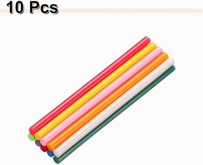 HARFINGTON 10pcs Hot Glue Sticks 0.28" Dia x 5.91" Long EVA Mini Hot Melt - Image 3