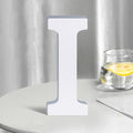 White Wooden Letters 8 Inch for Wall Decor, Large Unfinished Wood Letters for by SETNDTS