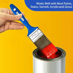King Origin 10 PCS 2 Inch Paint Brushes, Versatile Paint Brush Set | Wall Paint - Image 7