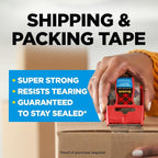 Scotch Heavy Duty Shipping Packing Tape, Packing Tape - Image 2