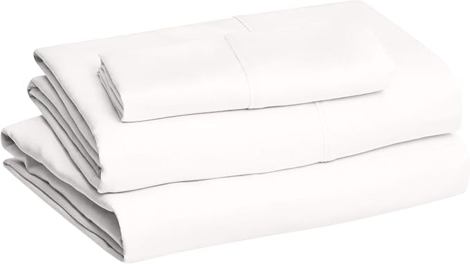 Amazon Basics Lightweight Ultra-Soft, Breathable, Wrinkle Free Brushed - Image 2
