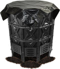Large Compost Bin - 190 Gallon (720 L) Garden Composter with Better Aeration System, Easy Assembling/BPA Free/Sturdy/Outdoor Compost Tumbler