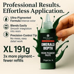 BALTIC DAY Emerald Green Epoxy Resin Pigment Paste XL – Opaque Epoxy Dye & High - Image 2
