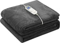 Wapaneus Heated Blanket Full 72" x 84" Electric Throw 10 Heating Levels 12 by Wapaneus