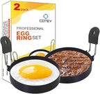 COTEY 3.5" Egg Rings Set of 2 - Image 2