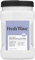 Fresh Wave Lavender Odor Removing Gel Refill, 63 oz. - Safer Odor Absorbers for Home, Natural Plant-Based Odor Eliminator, Every 15 oz. lasts 30-60 Days, For Cooking, Trash & Pets