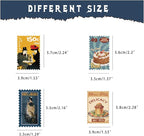 Prstincol 100 Pcs Scrapbooking Stickers, Food Stickers - Image 9