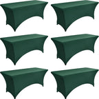 6-Pack 6ft Spandex Table Covers by Unknown