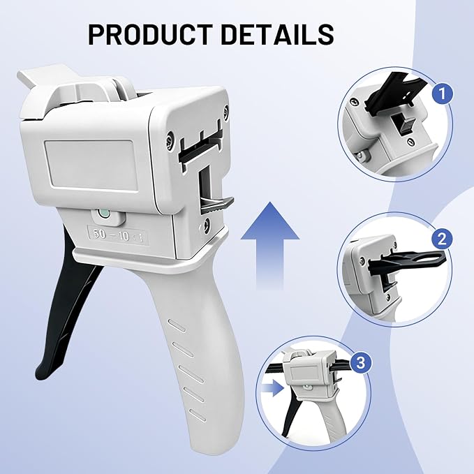 50ml Epoxy Gun Dispenser, Manual AB Glue Gun & Dual Cartridge Applicator - Image 4