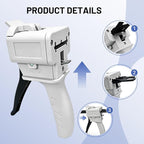 50ml Epoxy Gun Dispenser, Manual AB Glue Gun & Dual Cartridge Applicator - Image 4