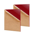 2 Pack 12'' x 16'' Opaque Red Acrylic Sheet, 3mm Thick Acrylic Plastic Sheets by Unknown