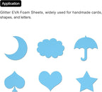 uxcell Light Blue EVA Foam Sheets, 11.8x7.9 in 1.8mm Thick Handicraft Foam Paper - Image 6