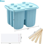 Bangp Popsicle Molds 6-cavity, Non-BPA Silicone Ice Pop Maker | Silicone - Image 5