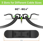 Daisyhome 6PCS Cord Organizer for Appliances, Upgraded Appliance Cord Wrap | - Image 5