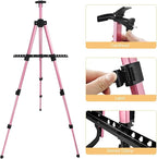 RRFTOK Pink 17-66 Inch Adjustable Art Easel Stand - Image 6