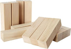4 Inch Craft Style Basswood Carving Blocks, Unfinished Wood by WURONXIN