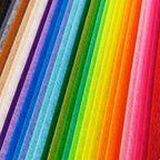 Felt Sheets, DIY Craft Sewing Pre-Cut Quilt Squares, Premium Colorful Hard - Image 3
