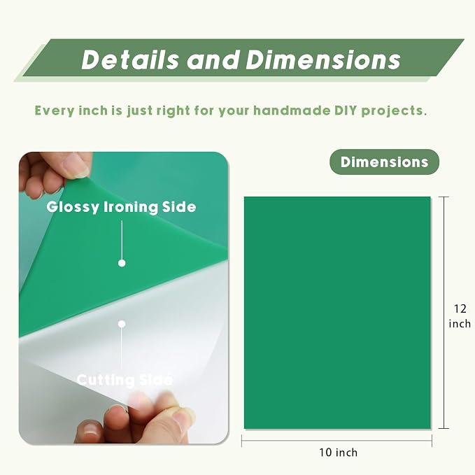 HTV Heat Transfer Vinyl, Sparkle HTV Compatible - Image 2