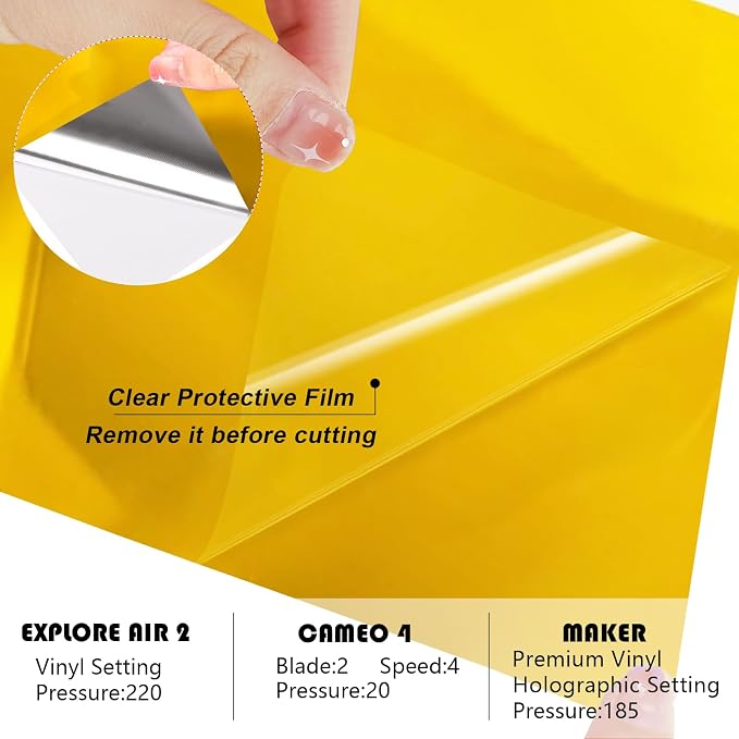 WRAPXPERT Gold Vinyl, Chrome Permanent Vinyl 12" x 5ft, Mirror Vinyl Permanent - Image 5