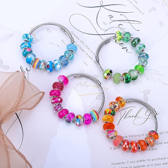 European Large Hole Spacer Charm Beads - Image 5