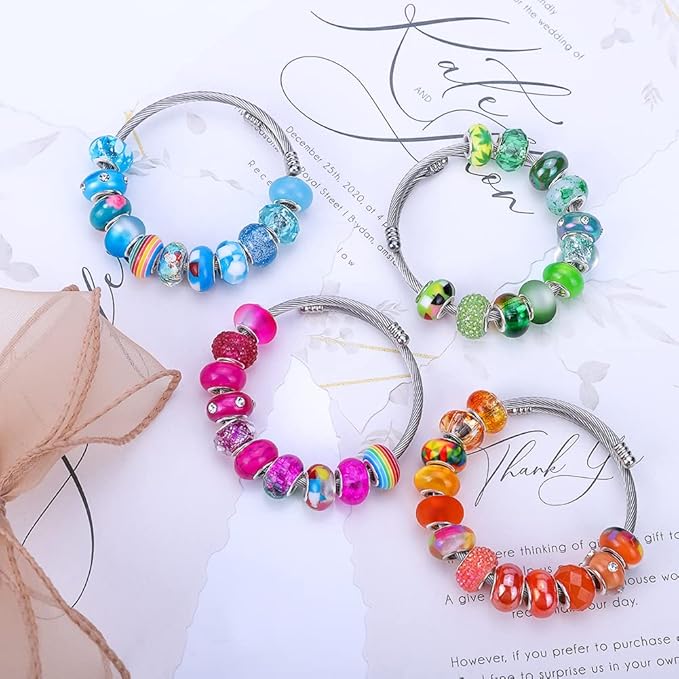 European Large Hole Spacer Charm Beads - Image 5