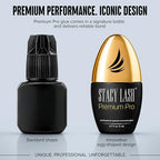 STACY LASH Premium Pro Eyelash Extension Glue 5ml 0.17 fl. oz./ Upgraded Low - Image 2